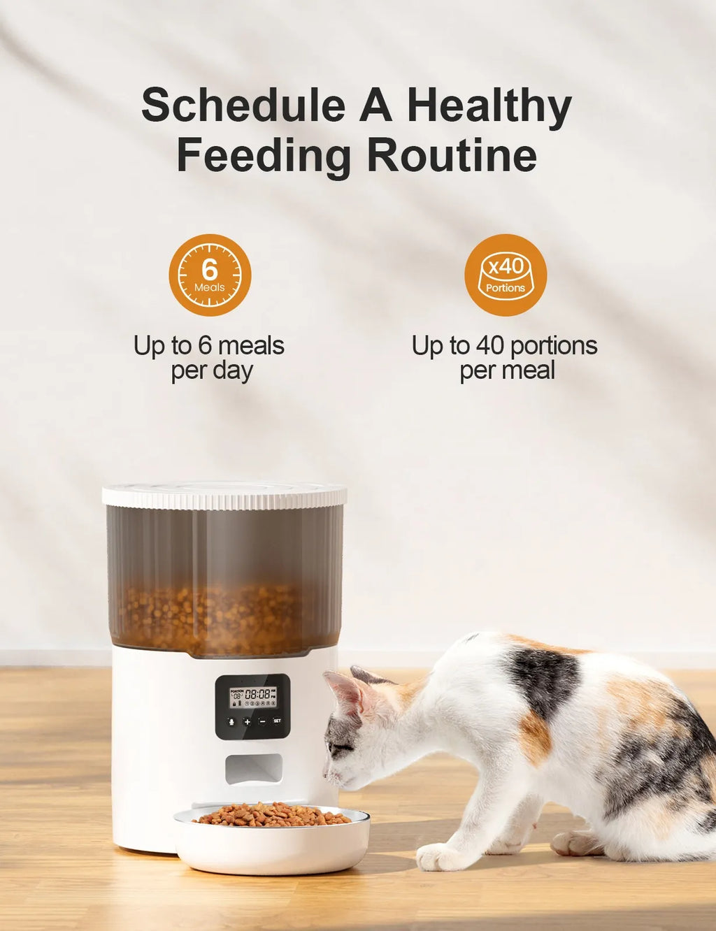 Smart Dual Pet Automatic Feeder